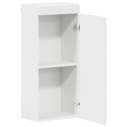 Badkamer wandkast TULUM Wit 37 x 24,5 x 86 cm Bewerkt hout