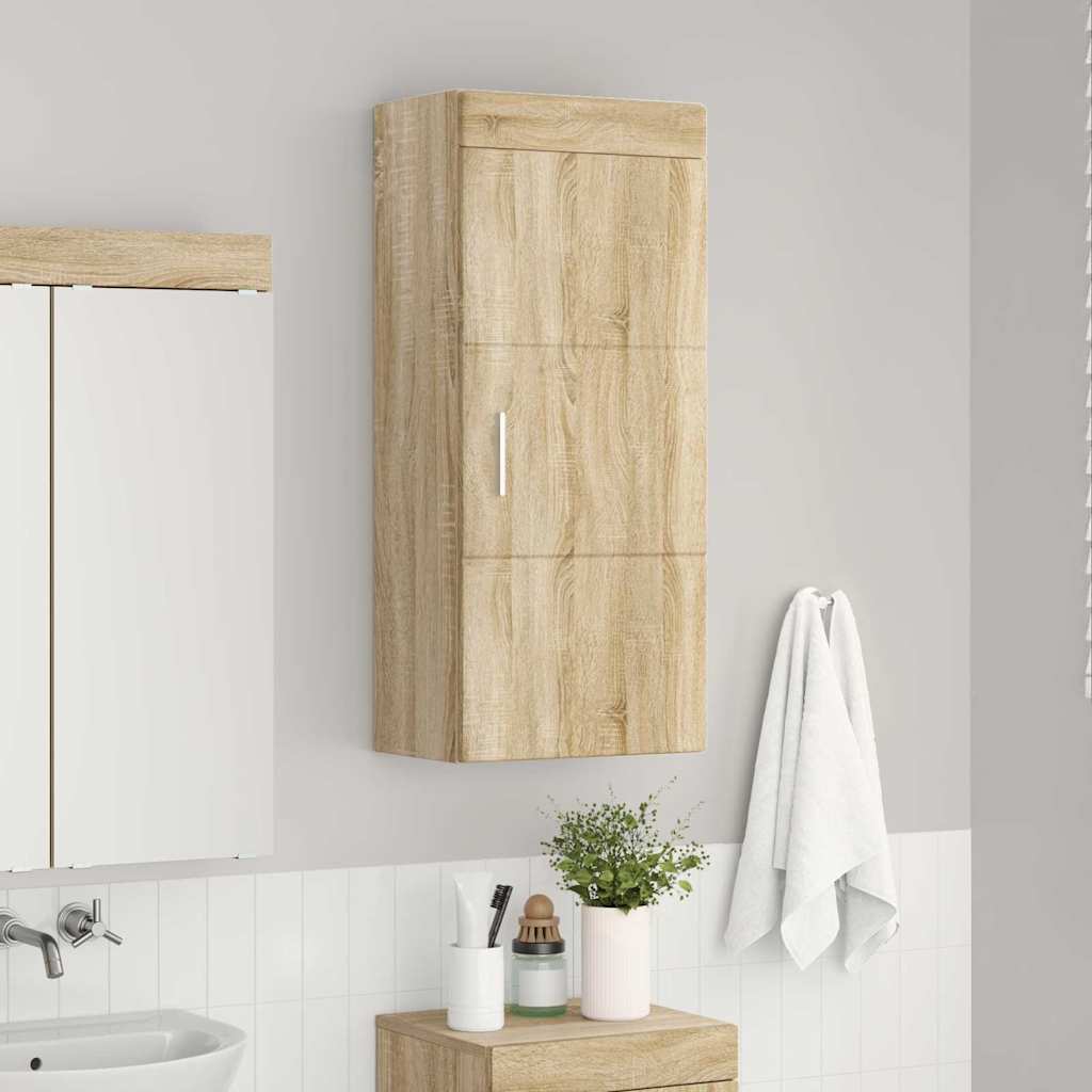Badkamer wandkast TULUM Sonoma Eiken 37 x 24,5 x 86 cm