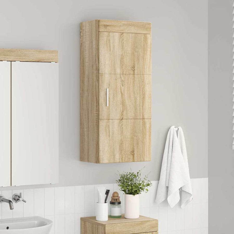 Badkamer wandkast TULUM Sonoma Eiken 37 x 24,5 x 86 cm