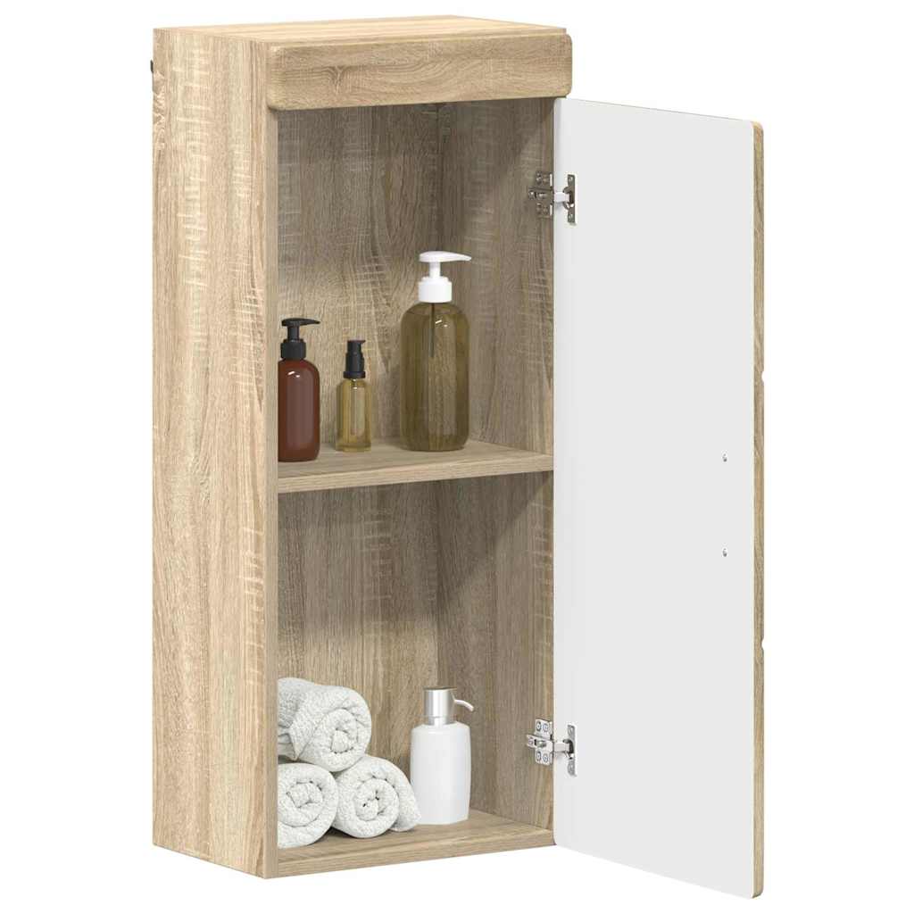 Badkamer wandkast TULUM Sonoma Eiken 37 x 24,5 x 86 cm