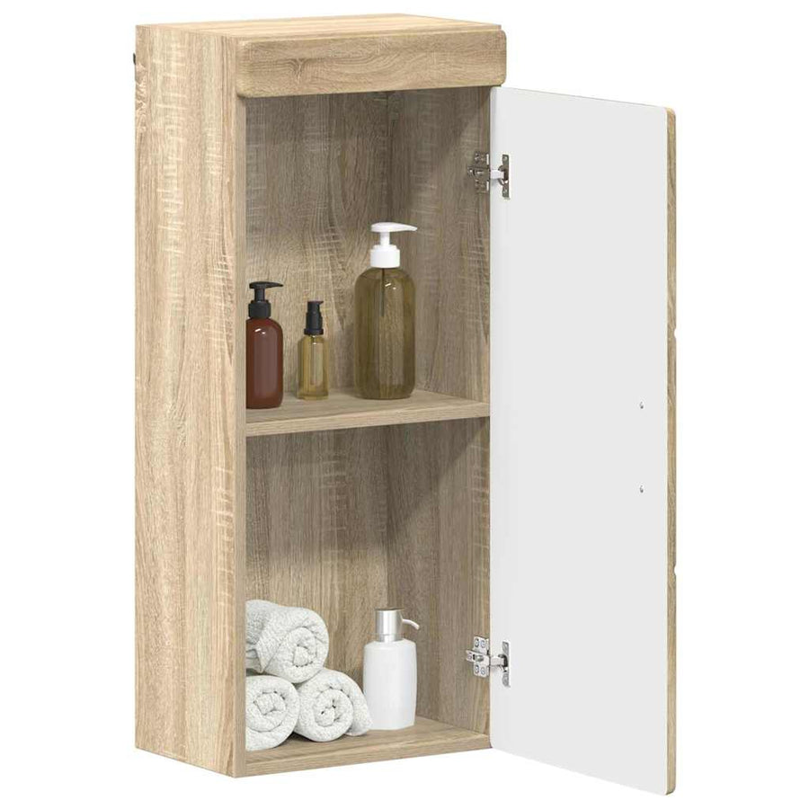 Badkamer wandkast TULUM Sonoma Eiken 37 x 24,5 x 86 cm