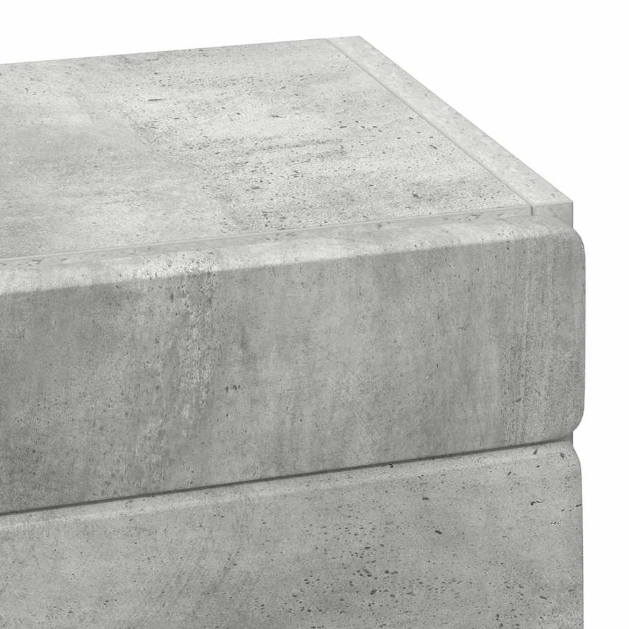 Badkamer wandkast met plank TULUM Beton Grijs 37 x 24,5 x 86 cm