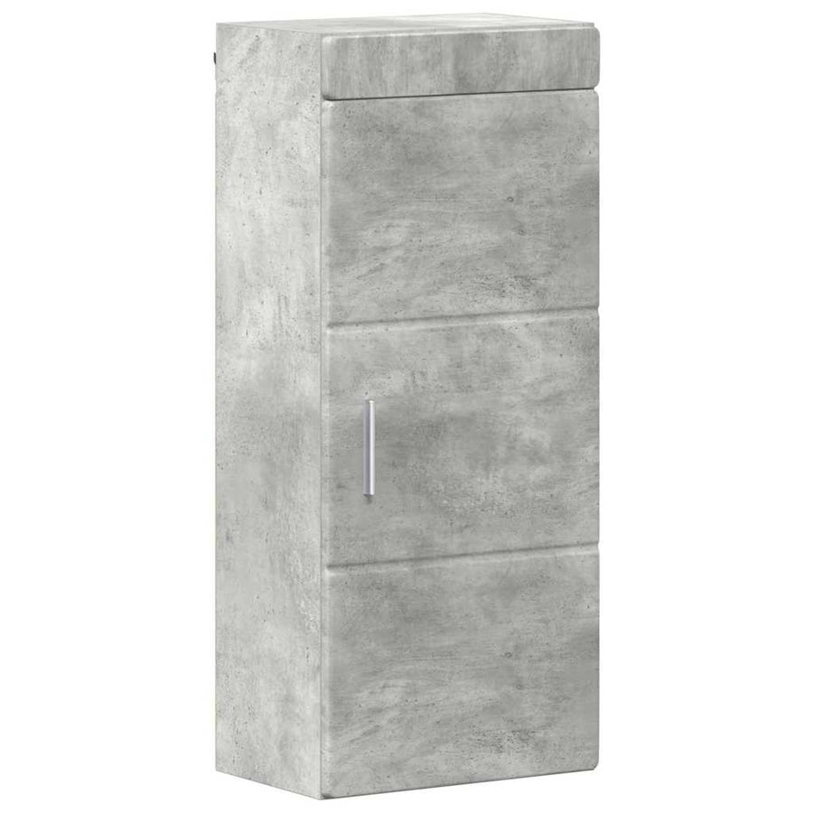 Badkamer wandkast met plank TULUM Beton Grijs 37 x 24,5 x 86 cm
