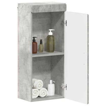 Badkamer wandkast met plank TULUM Beton Grijs 37 x 24,5 x 86 cm