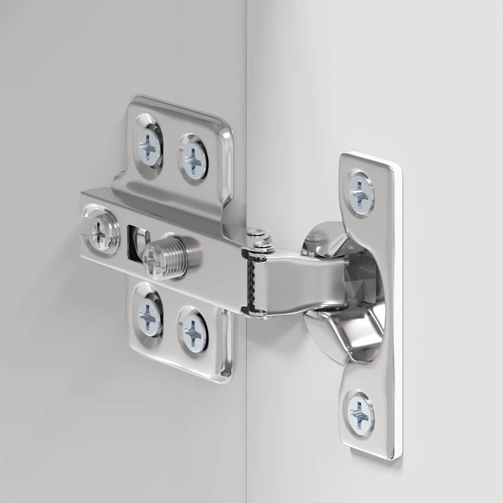 Badkamer wandkast TULUM Hoogglans wit 37 x 24,5 x 86 cm