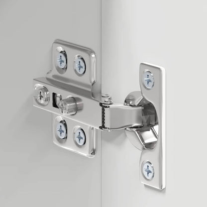 Badkamer wandkast TULUM Hoogglans wit 37 x 24,5 x 86 cm