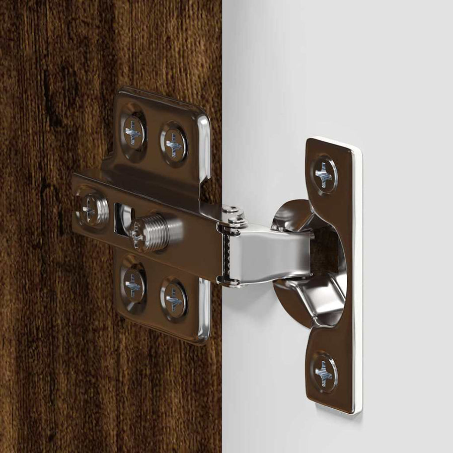 Badkamer wandkast TULUM Gerookt eiken 37 x 24,5 x 86 cm