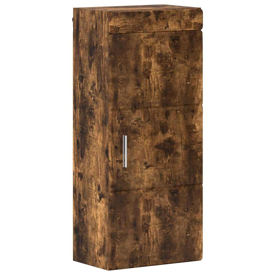 Badkamer wandkast TULUM Gerookt eiken 37 x 24,5 x 86 cm
