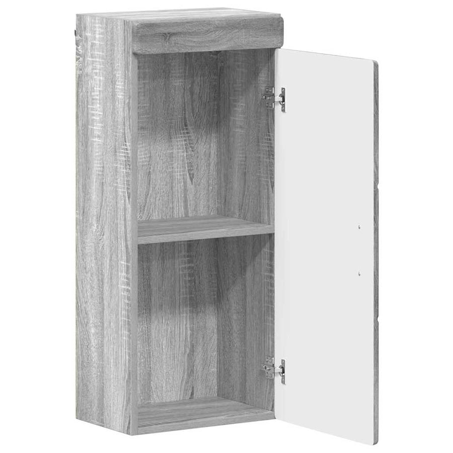 Badkamer wandkast TULUM Grijs Sonoma 37 x 24,5 x 86 cm