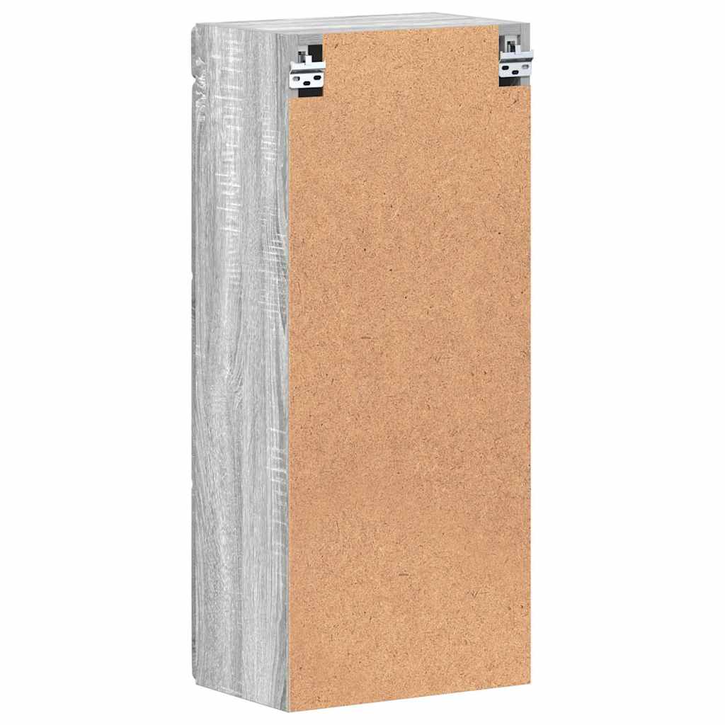 Badkamer wandkast TULUM Grijs Sonoma 37 x 24,5 x 86 cm
