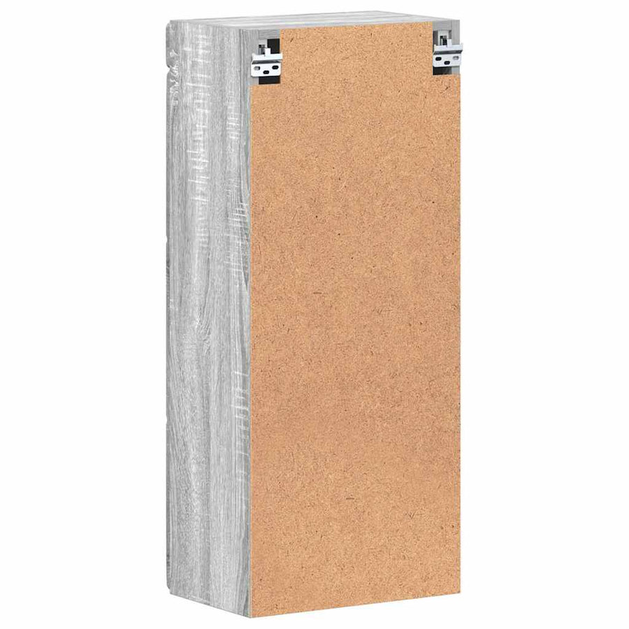 Badkamer wandkast TULUM Grijs Sonoma 37 x 24,5 x 86 cm