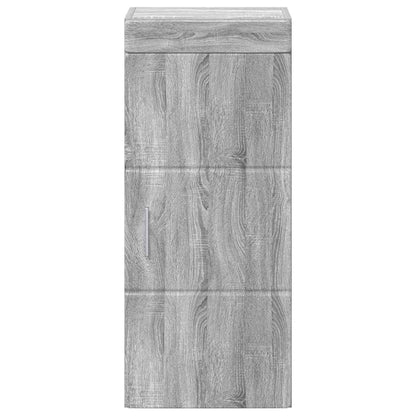 Badkamer wandkast TULUM Grijs Sonoma 37 x 24,5 x 86 cm