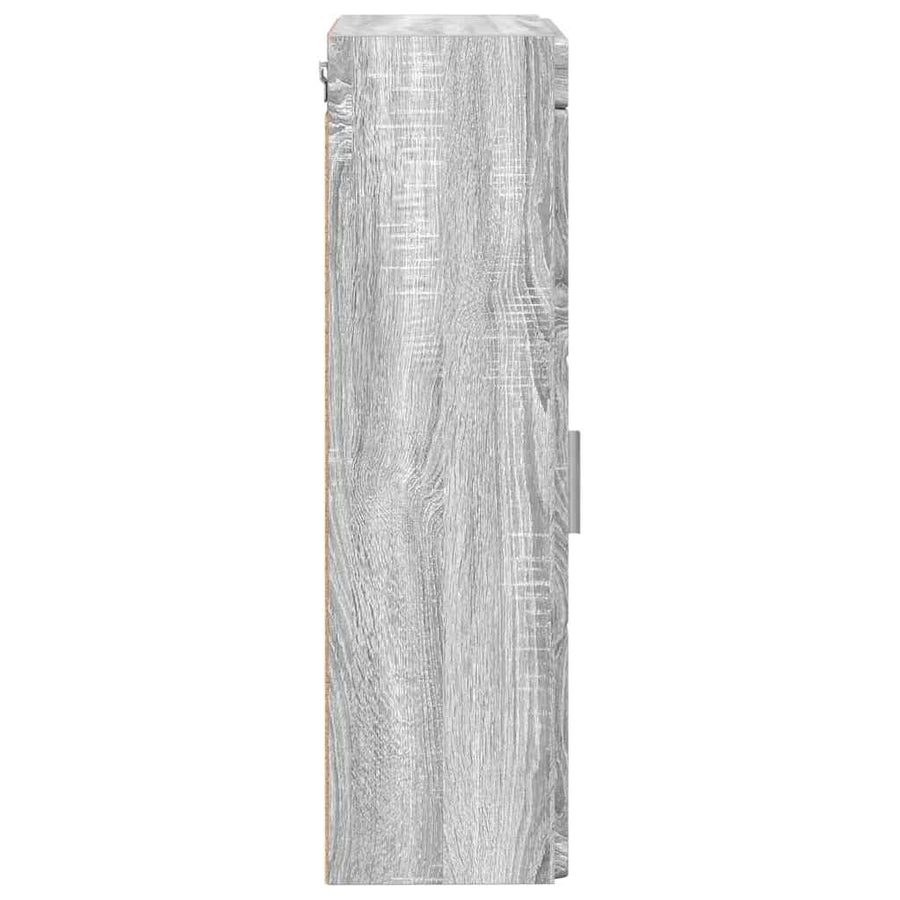 Badkamer wandkast TULUM Grijs Sonoma 37 x 24,5 x 86 cm