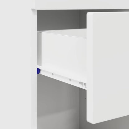 Badkamerkastenset TULUM Wit 37 x 31,5 x 82 cm Bewerkt hout