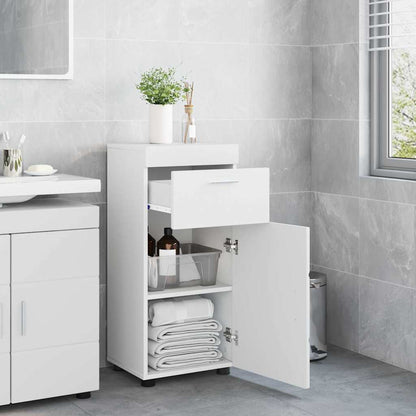 Badkamerkastenset TULUM Wit 37 x 31,5 x 82 cm Bewerkt hout