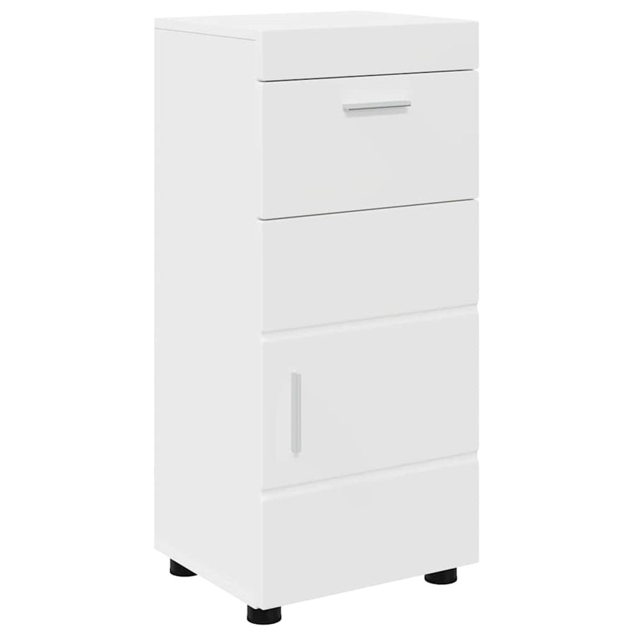 Badkamerkastenset TULUM Wit 37 x 31,5 x 82 cm Bewerkt hout