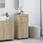 Badkamerkast 37x31,5x82 cm Sonoma eiken