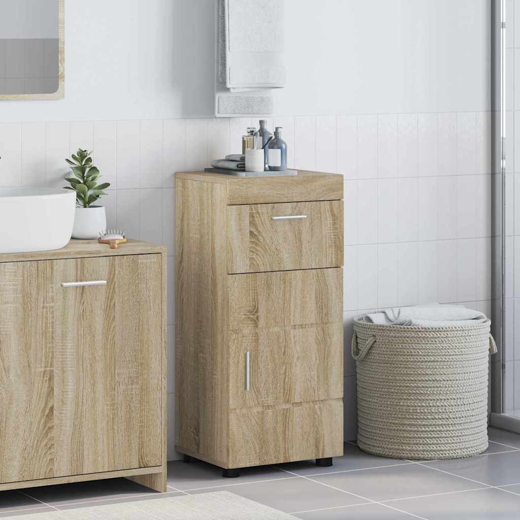 Badkamerkastenset met lade TULUM Sonoma Eiken 37 x 31,5 x 82 cm