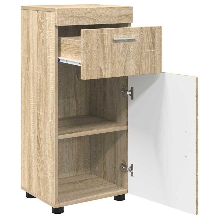 Badkamerkastenset met lade TULUM Sonoma Eiken 37 x 31,5 x 82 cm