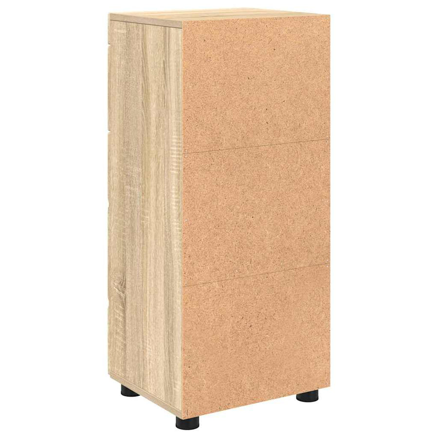 Badkamerkastenset met lade TULUM Sonoma Eiken 37 x 31,5 x 82 cm