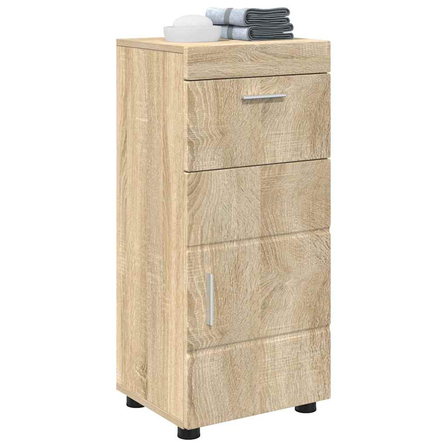 Badkamerkastenset met lade TULUM Sonoma Eiken 37 x 31,5 x 82 cm
