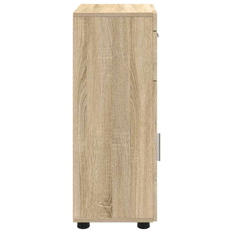 Badkamerkastenset met lade TULUM Sonoma Eiken 37 x 31,5 x 82 cm