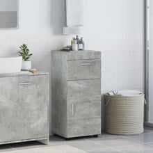 Badkamerkastenset met lade TULUM Beton Grijs 37 x 31,5 x 82 cm
