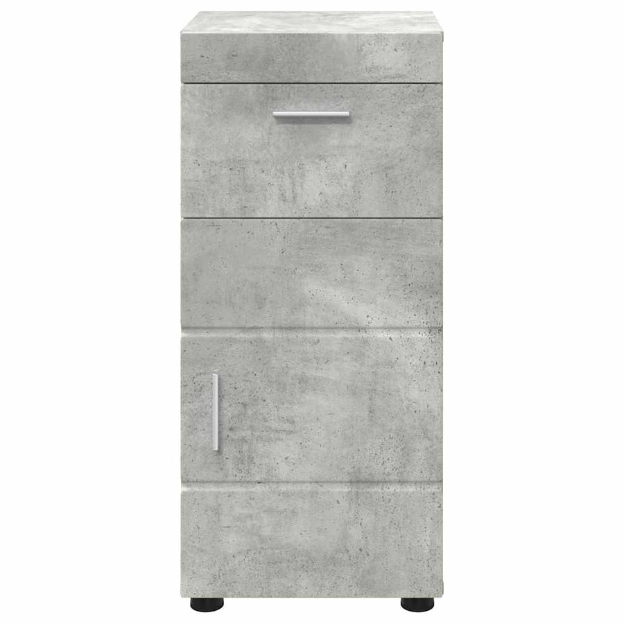 Badkamerkastenset met lade TULUM Beton Grijs 37 x 31,5 x 82 cm