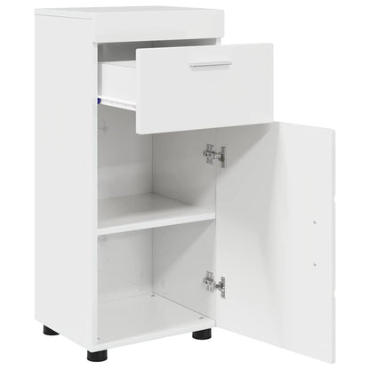 Badkamerkastenset TULUM Hoogglans wit 37 x 31,5 x 82 cm