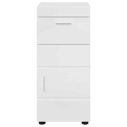 Badkamerkastenset TULUM Hoogglans wit 37 x 31,5 x 82 cm