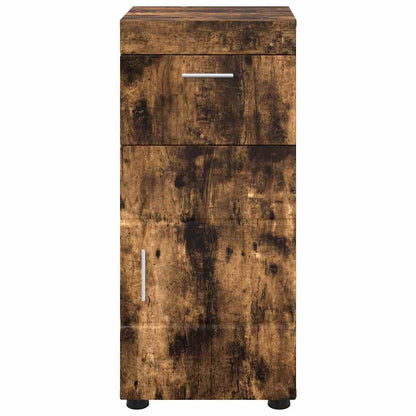 Badkamerkastenset TULUM Gerookt eiken 37 x 31,5 x 82 cm