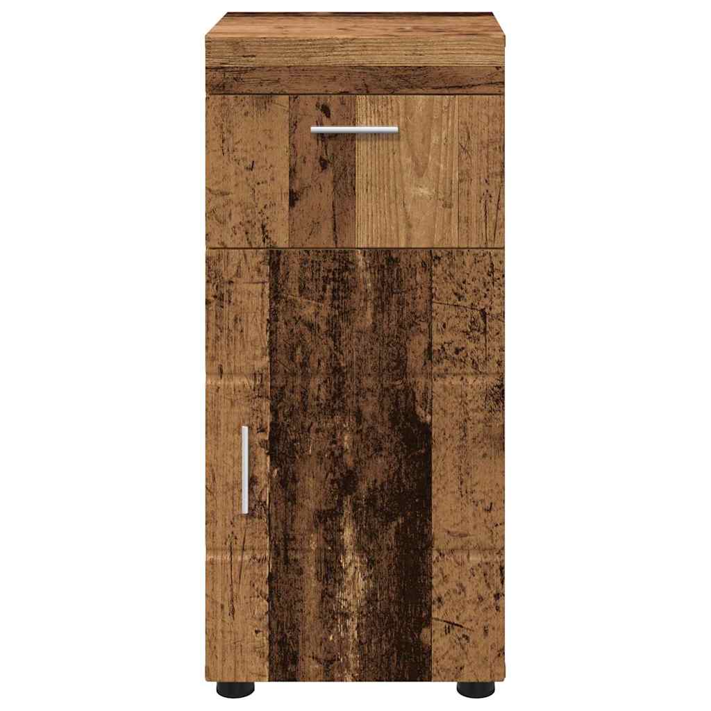 Badkamerkastenset TULUM Oudhout 37 x 31,5 x 82 cm Bewerkt hout