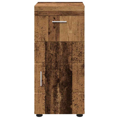 Badkamerkastenset TULUM Oudhout 37 x 31,5 x 82 cm Bewerkt hout
