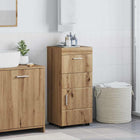 Badkamerkastenset 37x31,5x82 cm artisan eiken