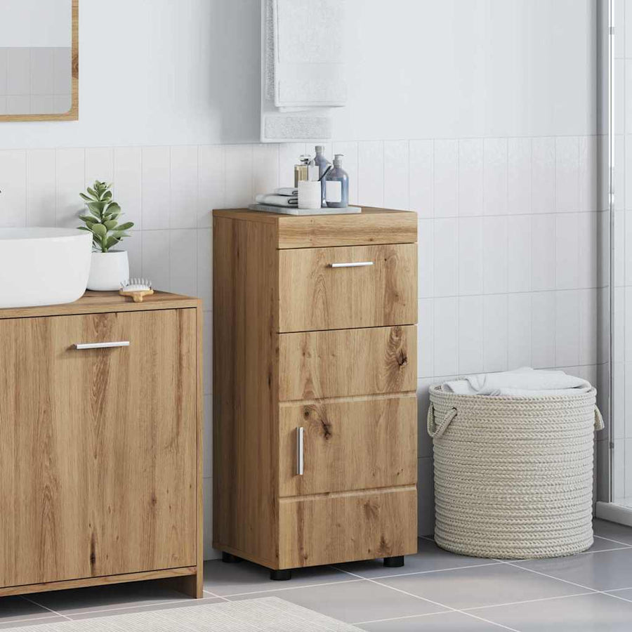 Badkamerkastenset TULUM Artisan Eiken 37 x 31,5 x 82 cm