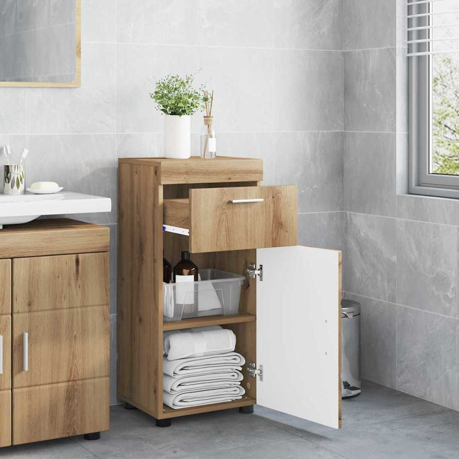 Badkamerkastenset TULUM Artisan Eiken 37 x 31,5 x 82 cm