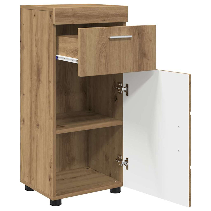 Badkamerkastenset TULUM Artisan Eiken 37 x 31,5 x 82 cm