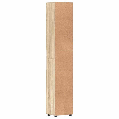 Badkamerkastenset TULUM Sonoma Eiken 37 x 31,5 x 203 cm