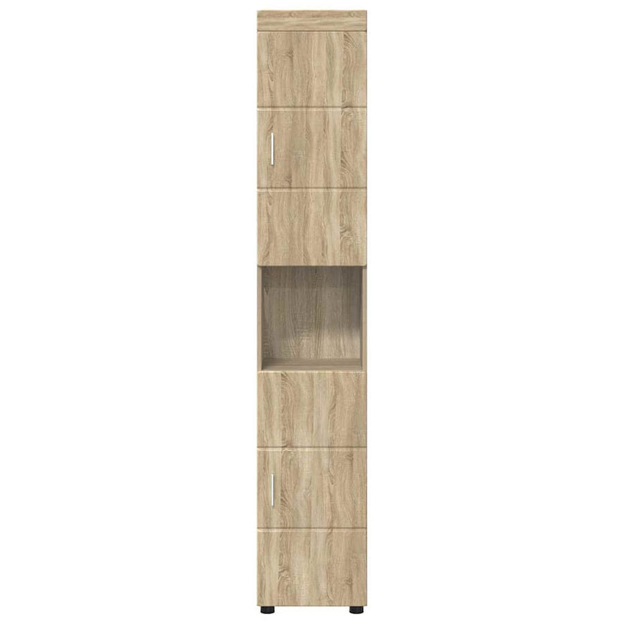 Badkamerkastenset TULUM Sonoma Eiken 37 x 31,5 x 203 cm
