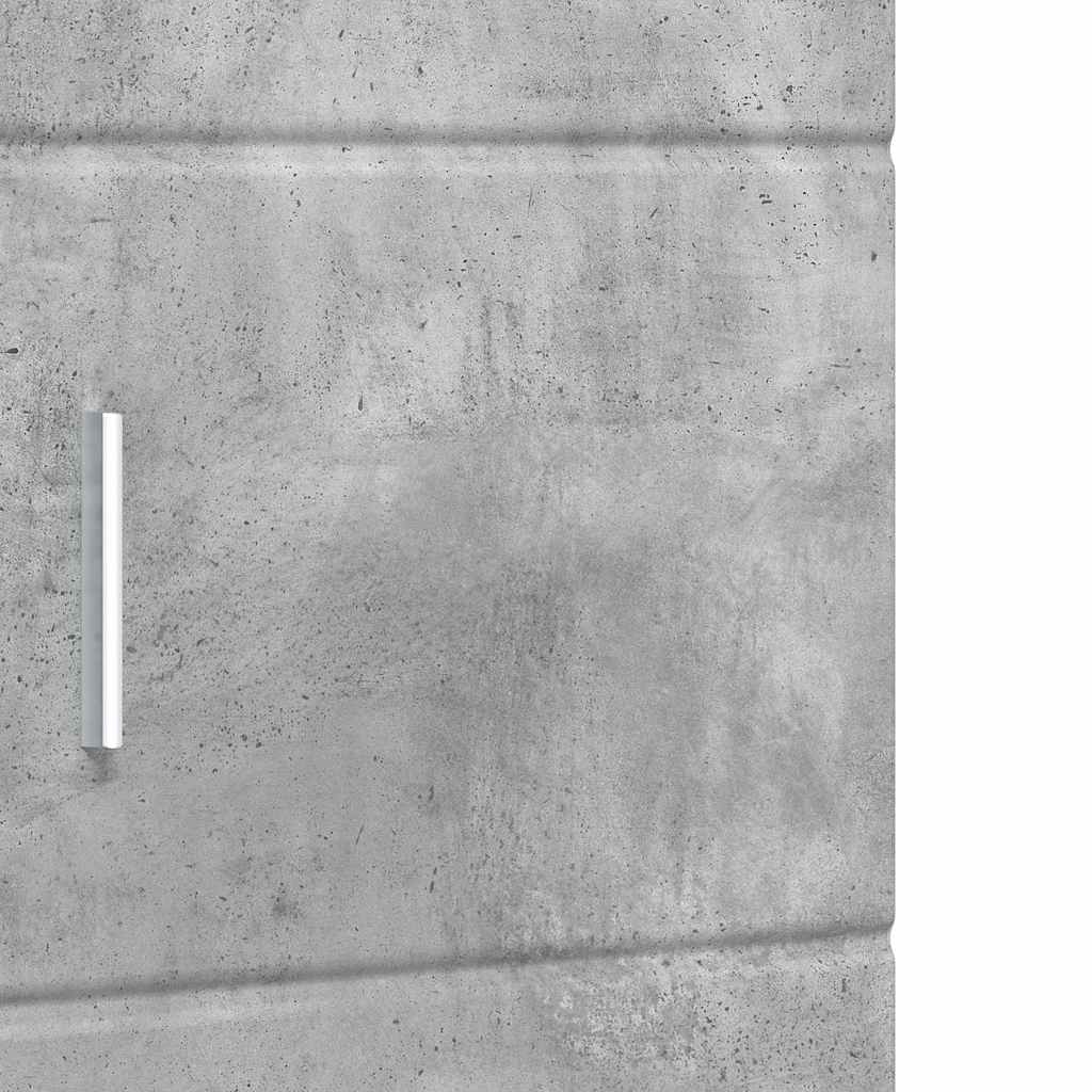 Badkamerkastenset TULUM Beton Grijs 37 x 31,5 x 203 cm