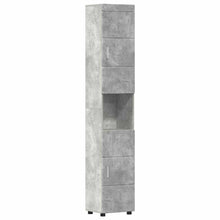 Badkamerkastenset TULUM Beton Grijs 37 x 31,5 x 203 cm