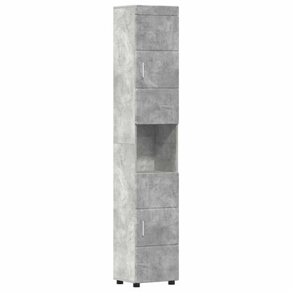 Badkamerkastenset TULUM Beton Grijs 37 x 31,5 x 203 cm