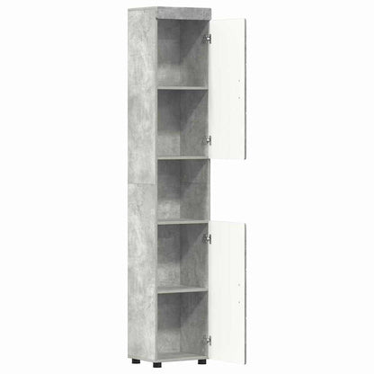 Badkamerkastenset TULUM Beton Grijs 37 x 31,5 x 203 cm