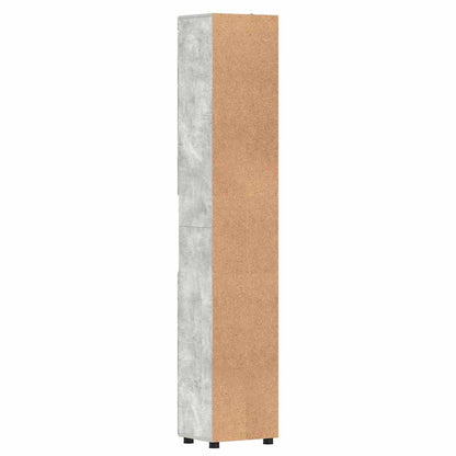 Badkamerkastenset TULUM Beton Grijs 37 x 31,5 x 203 cm