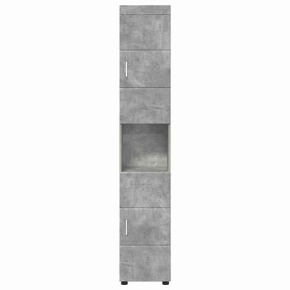 Badkamerkastenset TULUM Beton Grijs 37 x 31,5 x 203 cm