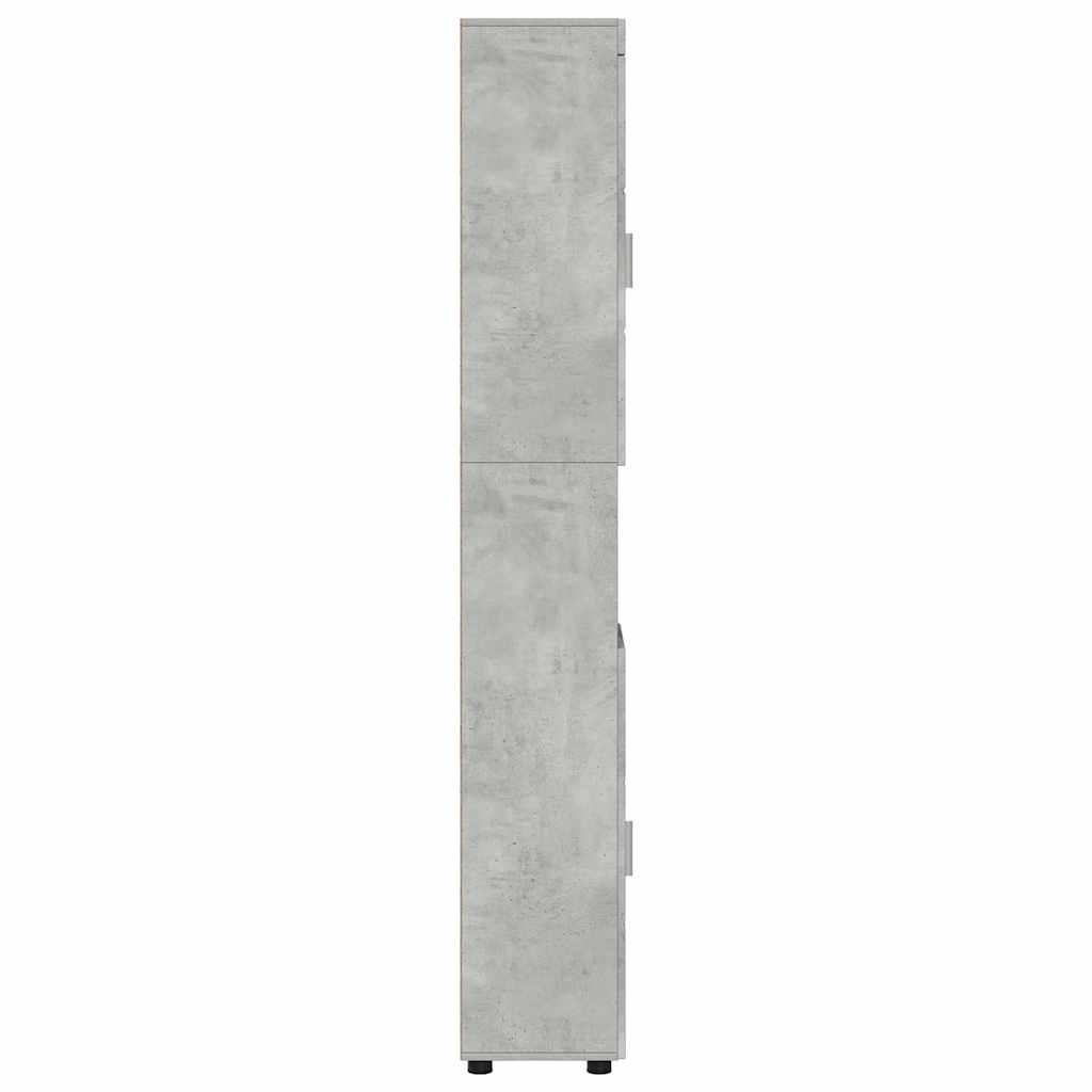 Badkamerkastenset TULUM Beton Grijs 37 x 31,5 x 203 cm