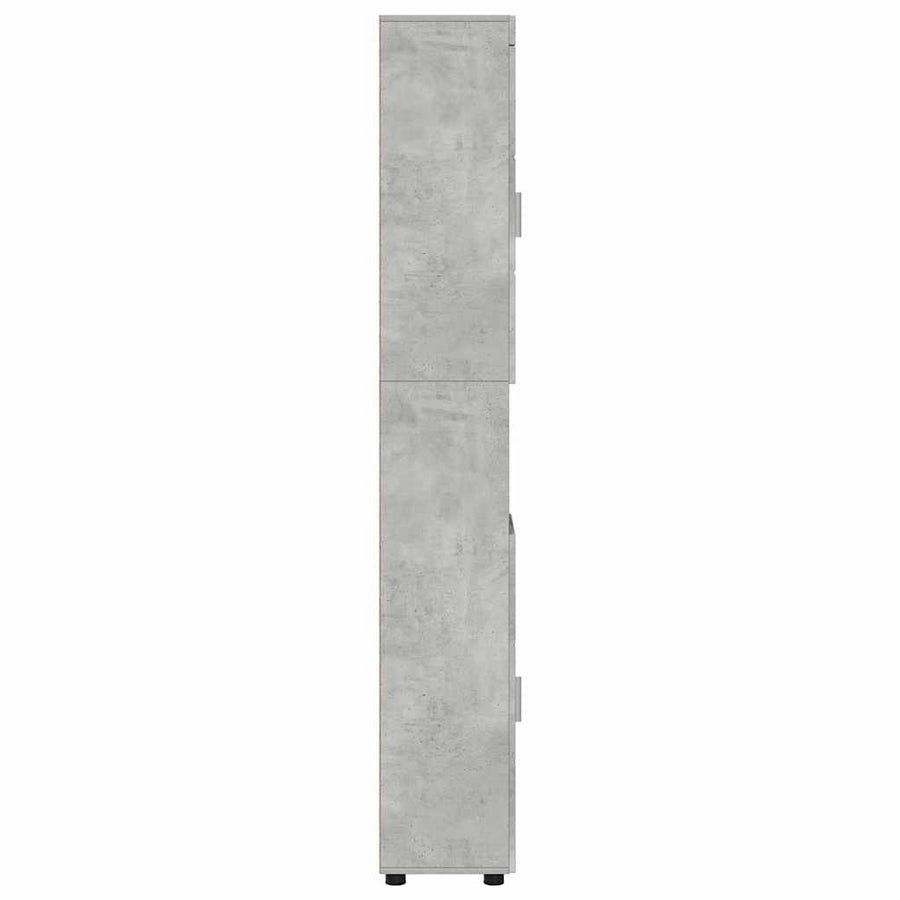 Badkamerkastenset TULUM Beton Grijs 37 x 31,5 x 203 cm