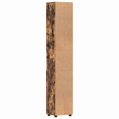 Badkamerkastenset TULUM Gerookt eiken 37 x 31,5 x 203 cm