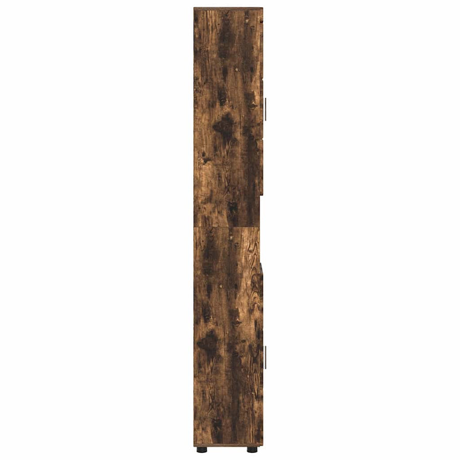 Badkamerkastenset TULUM Gerookt eiken 37 x 31,5 x 203 cm
