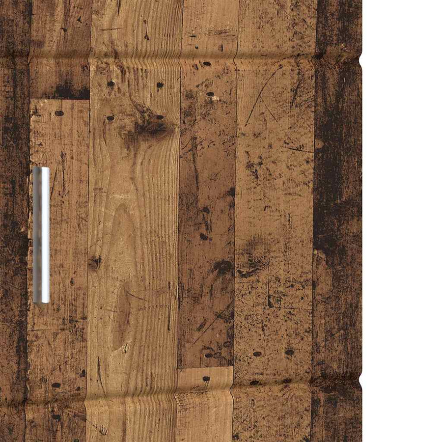 Badkamerkastenset TULUM Oudhout 37 x 31,5 x 203 cm Bewerkt hout